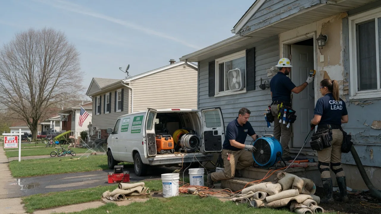 Flood Cleanup in Stetsonville, WI near me