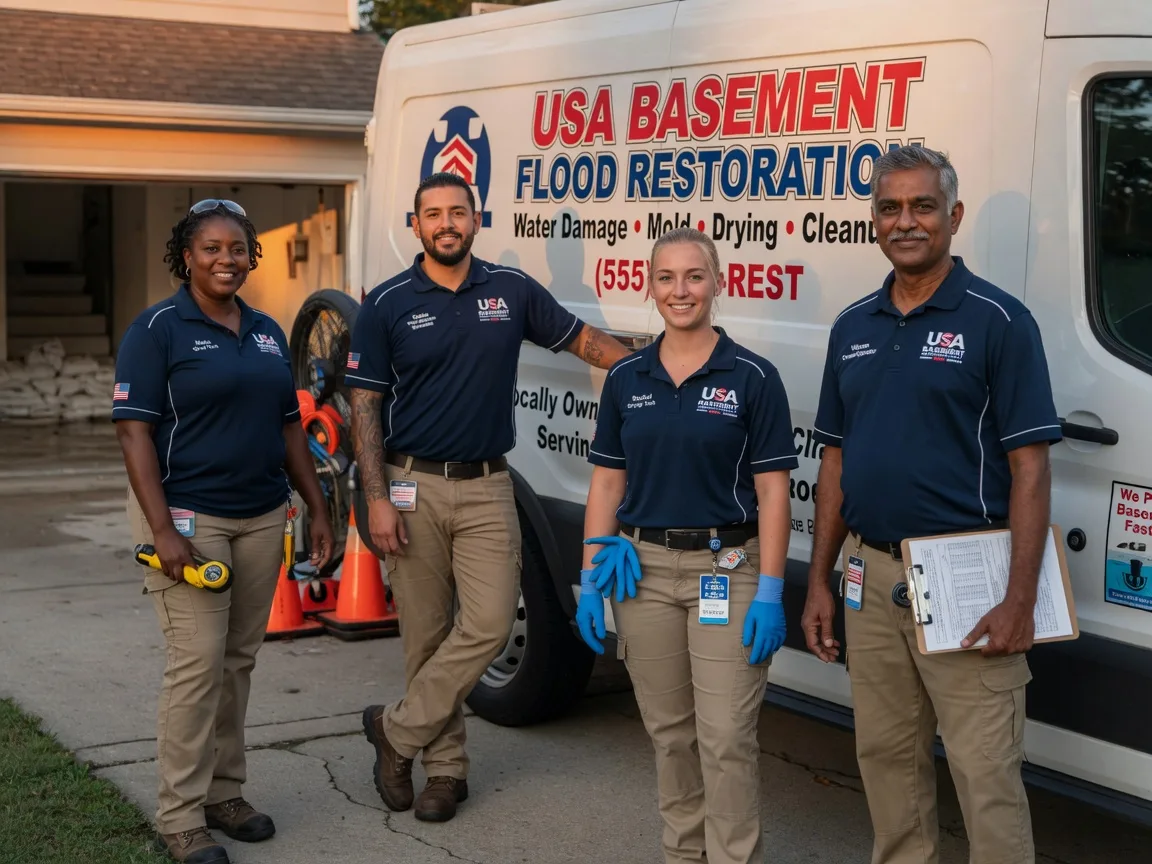 Basement Flood Cleanup company in Stetsonville, WI