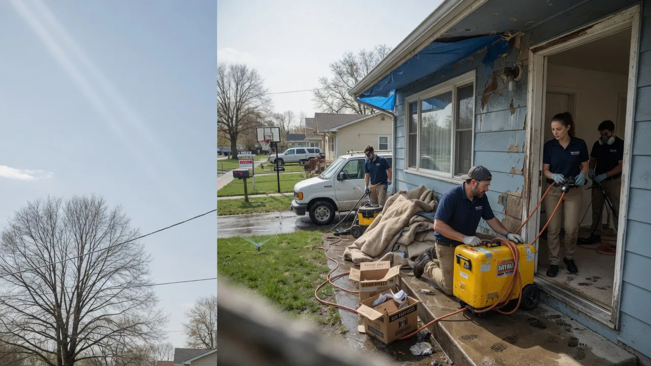 Basement Flood Cleanup in Stetsonville, WI near me